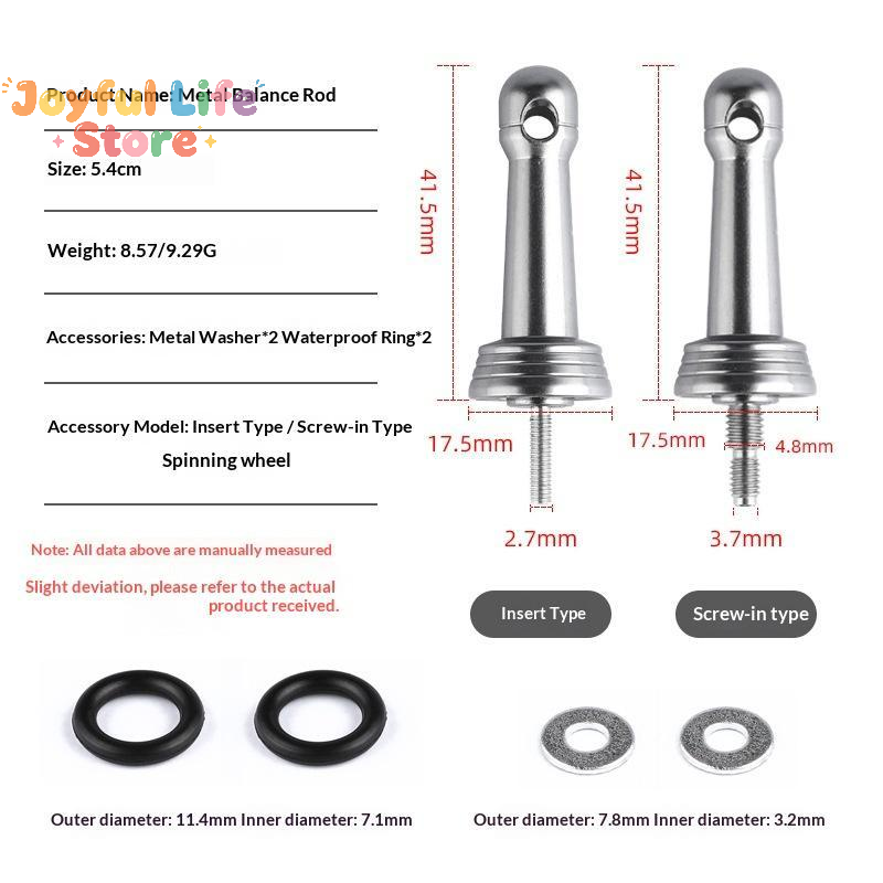 Balance Board Wobble - Batang Penyeimbang Roda Pancing Universal Aluminium,