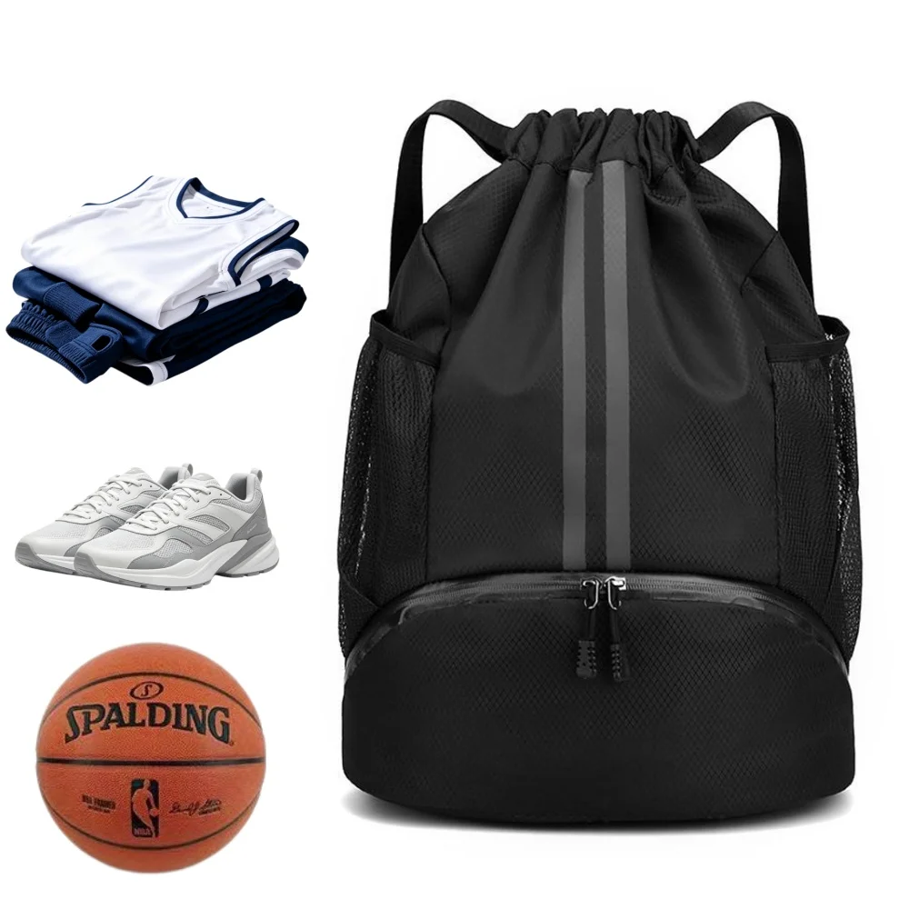 Pilates Yoga Bag - Tas Ransel Olahraga dengan Tali Serut,