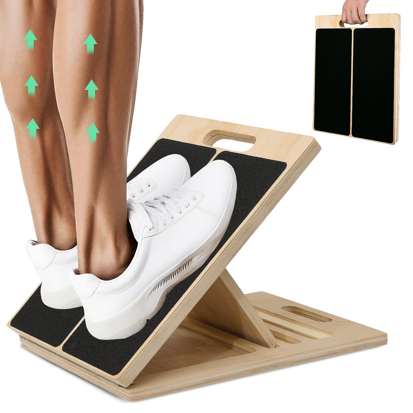 Balance Board Wobble - Papan Keseimbangan Kayu 2 in 1