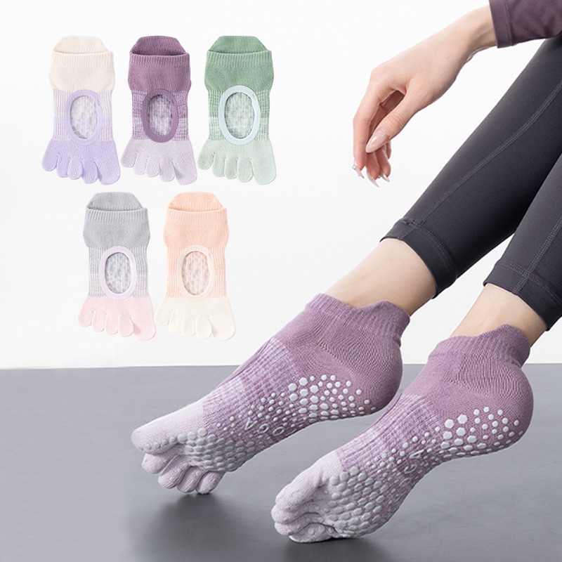 Pilates Yoga Ballet - Kaus Kaki Yoga Wanita dengan Lima