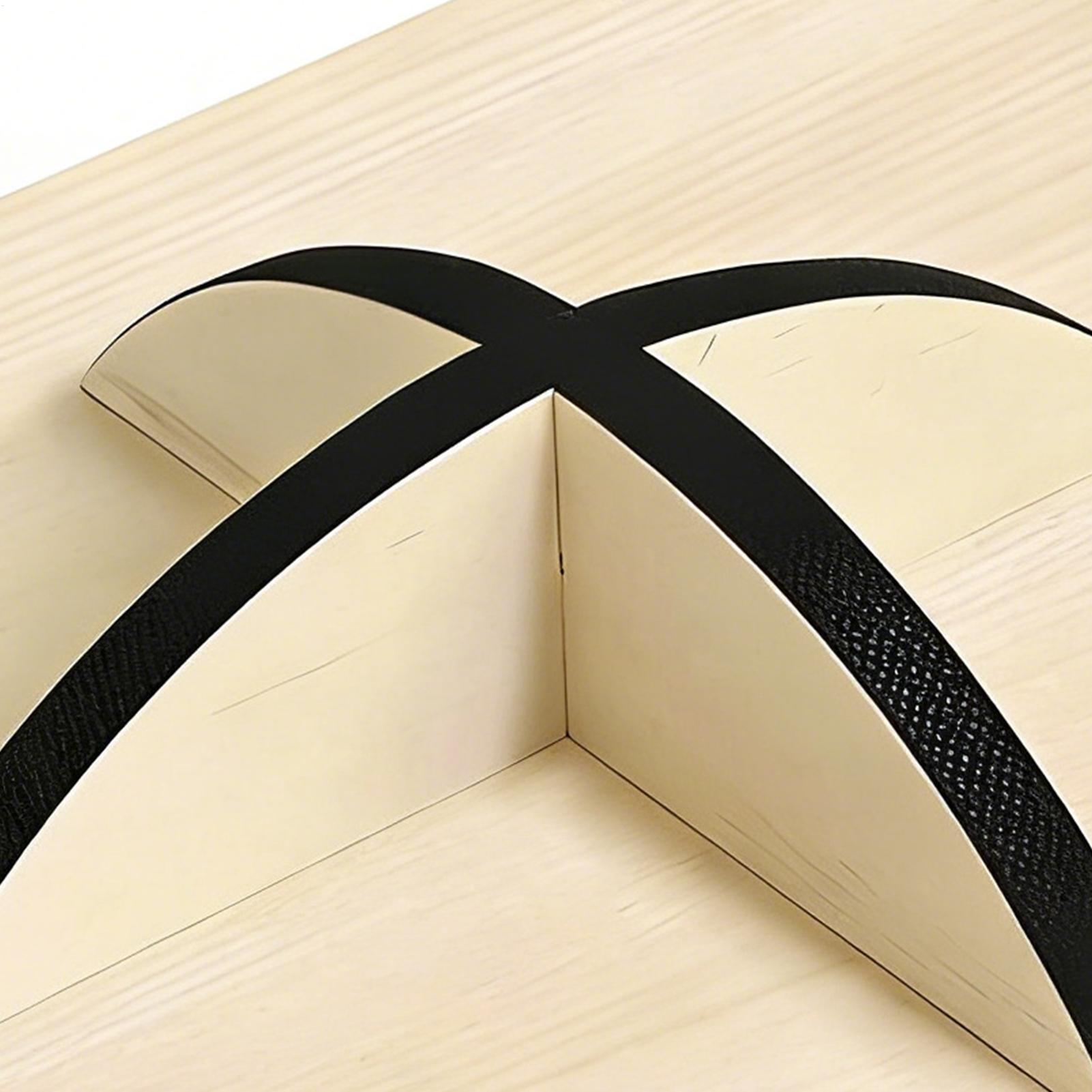 Balance Board Wobble - Papan Goyang Kayu Anti-Selip Portabel Alat