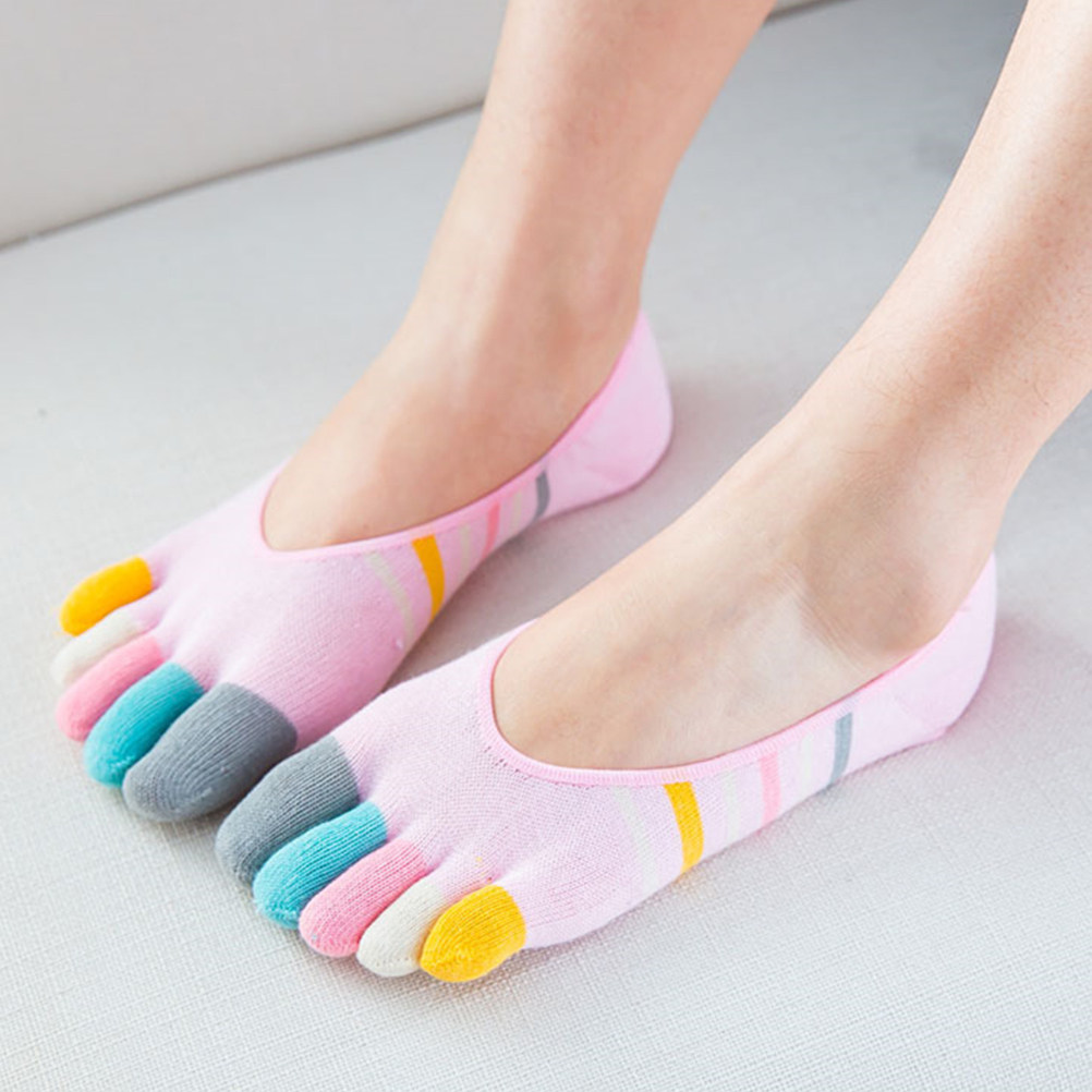 Pilates Yoga Ballet - 2 Pasang Kaus Kaki Yoga Wanita,