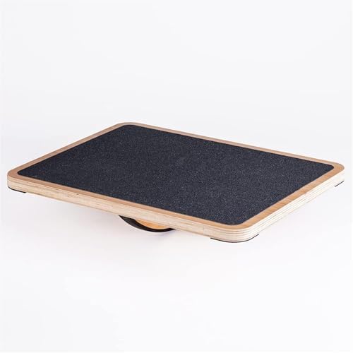 Balance Board Wobble - Papan Keseimbangan Kayu Profesional, Roller Wobble