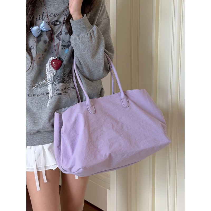 Pilates Yoga Bag - Tas Jinjing Minimalis Berkapasitas Besar Multi-Kompartemen