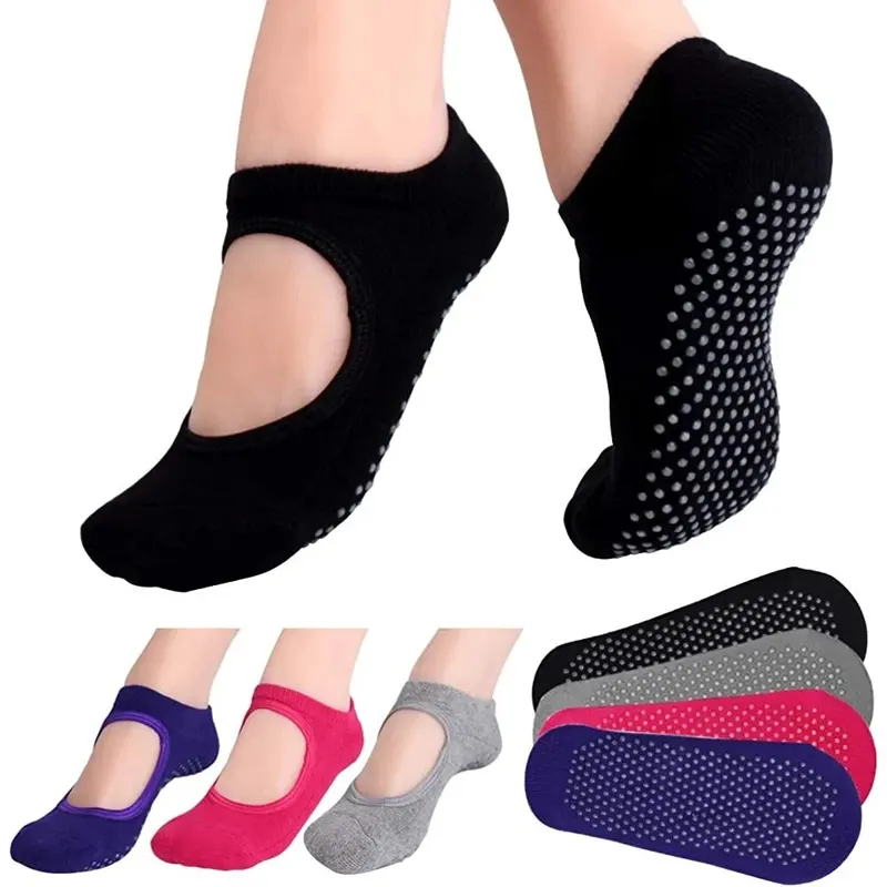 Pilates Yoga Ballet - Kaus Kaki Yoga Kebugaran Anti Selip