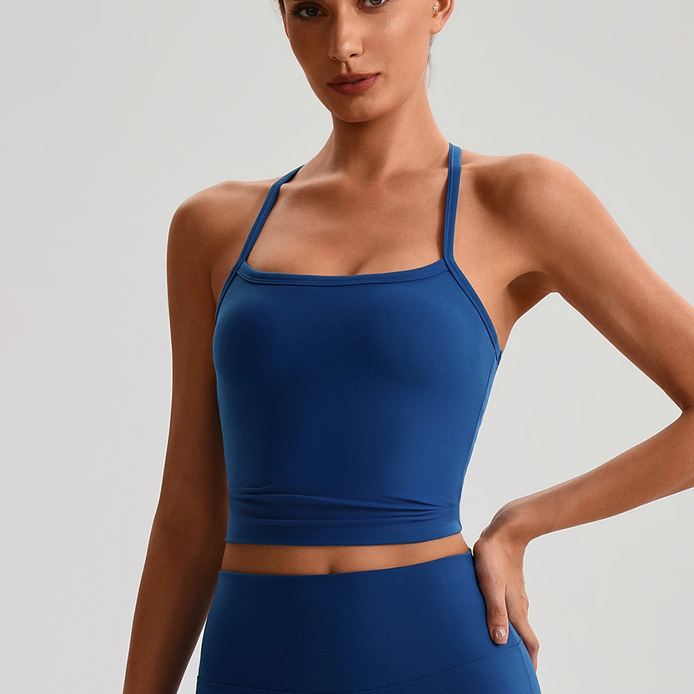 Tank Top Yoga Y-Back Lembut Se - Pilates Yoga Fit ulasan dan harga