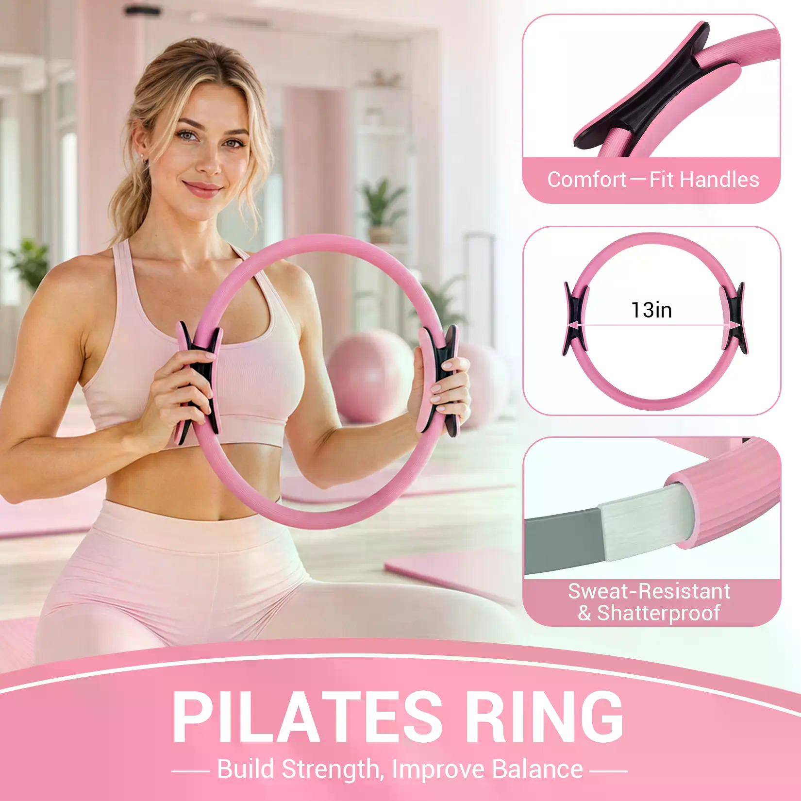 Kit Cincin Pilates 17-in-1 unt - Pilates Yoga Tone ulasan dan harga