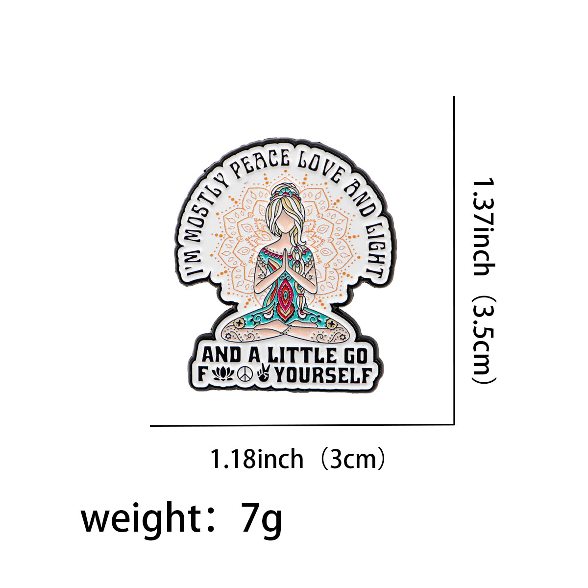 Pin Enamel Yoga Lucu Bros Kuti - Pilates Yoga Bag ulasan dan harga