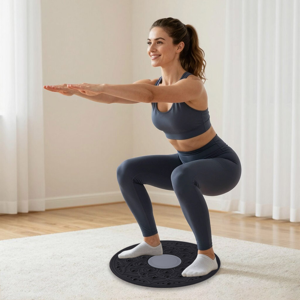 Papan Keseimbangan Yoga Pijat  - Balance Board Wobble ulasan dan harga