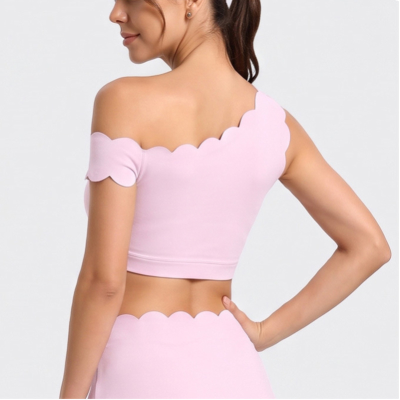 Vest Yoga Pendek Berbahan Lace - Pilates Yoga Fit ulasan dan harga
