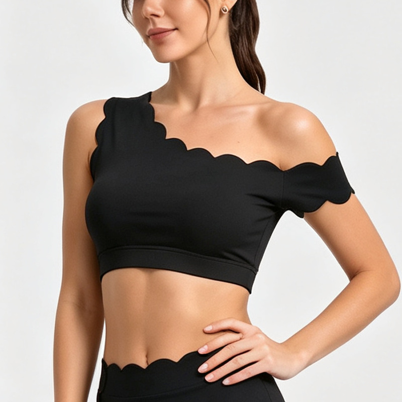 Vest Yoga Pendek Berbahan Lace - Pilates Yoga Fit ulasan dan harga