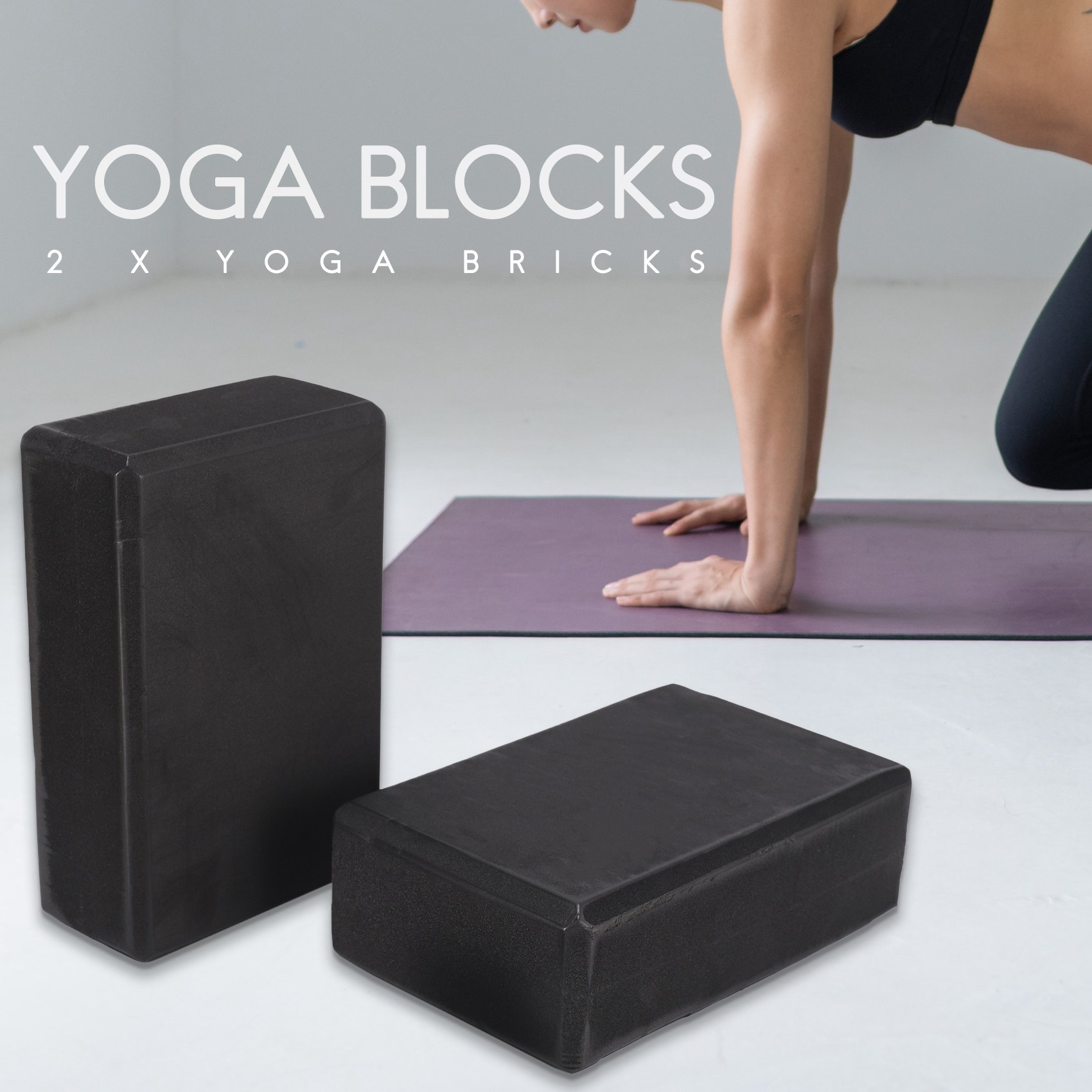 Set Balok Yoga dan Tali Yoga A - Pilates Yoga Tone ulasan dan harga