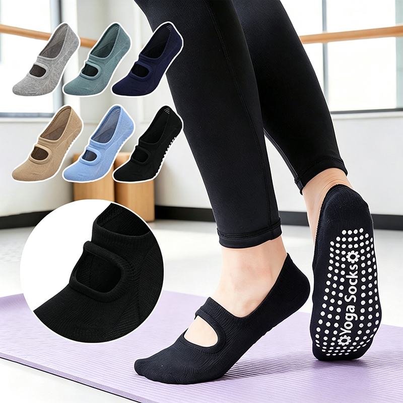 Kaus Kaki Yoga Wanita Anti-Sel - Pilates Yoga Ballet ulasan dan harga