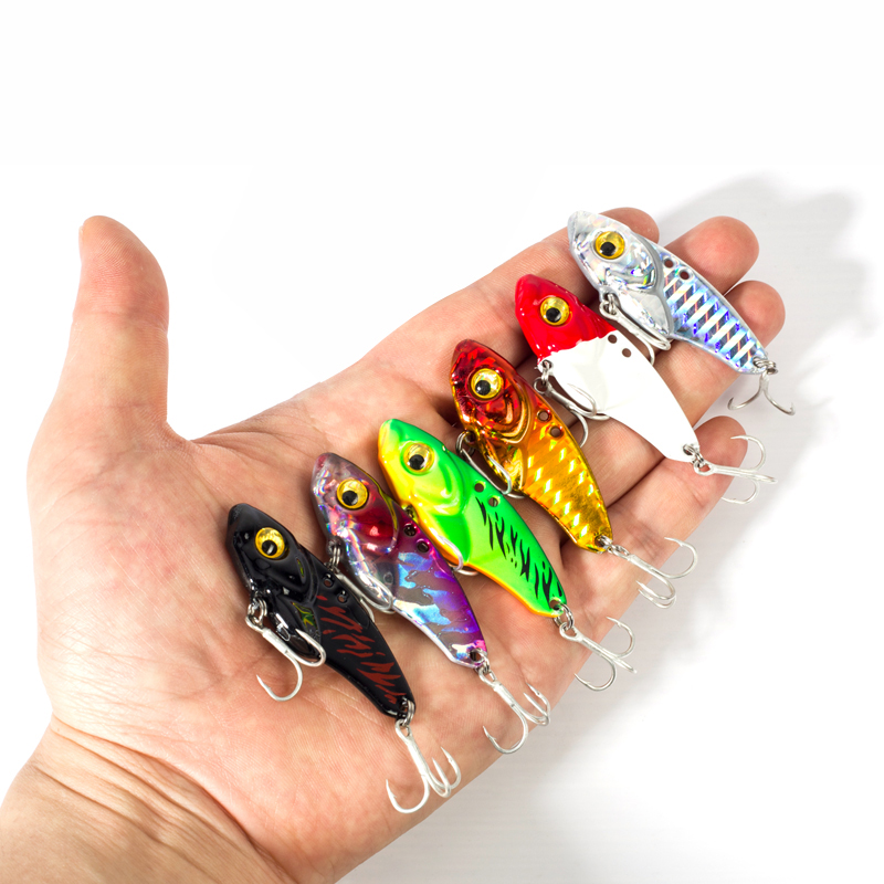 6PCS Umpan Logam VIB 5g 7g 10g - Balance Board Wobble ulasan dan harga