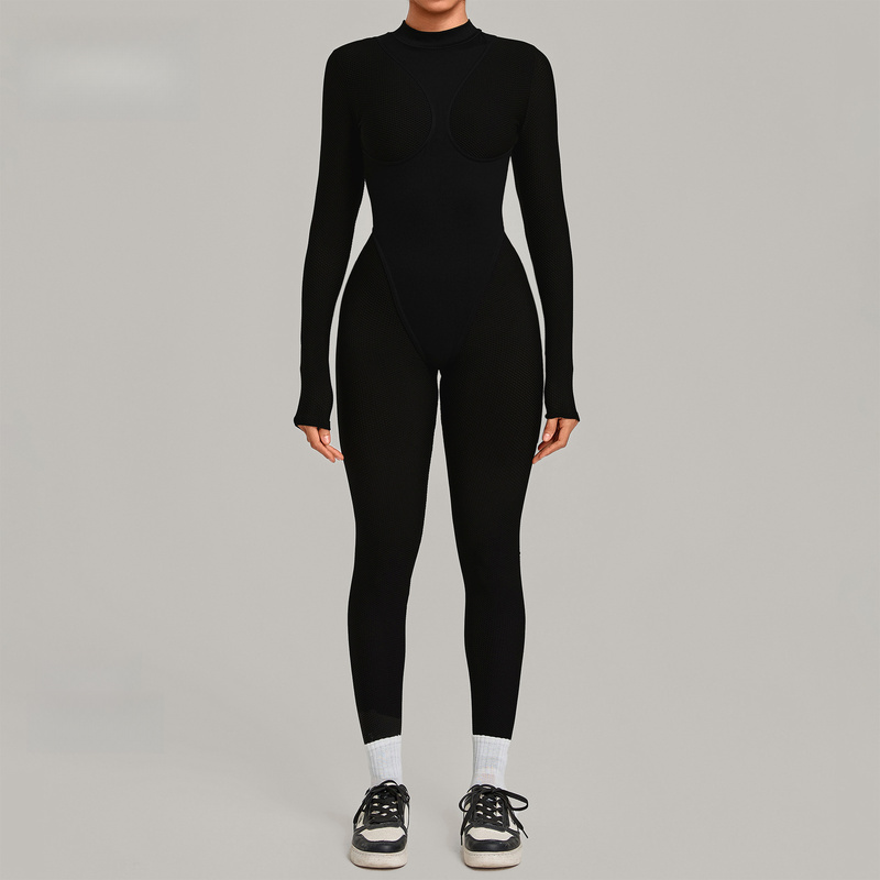 Jumpsuit Yoga Wanita dengan Ba - Pilates Yoga Fit ulasan dan harga