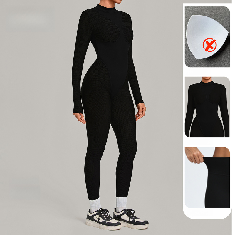 Jumpsuit Yoga Wanita dengan Ba - Pilates Yoga Fit ulasan dan harga