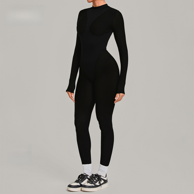 Jumpsuit Yoga Wanita dengan Ba - Pilates Yoga Fit ulasan dan harga