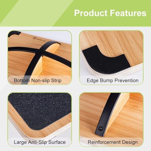 Papan Keseimbangan Kayu Profes - Balance Board Wobble ulasan dan harga