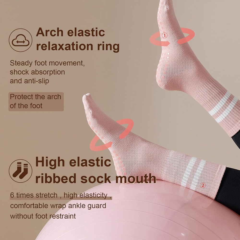 Kaus Kaki Yoga Pilates dengan  - Pilates Yoga Ballet ulasan dan harga