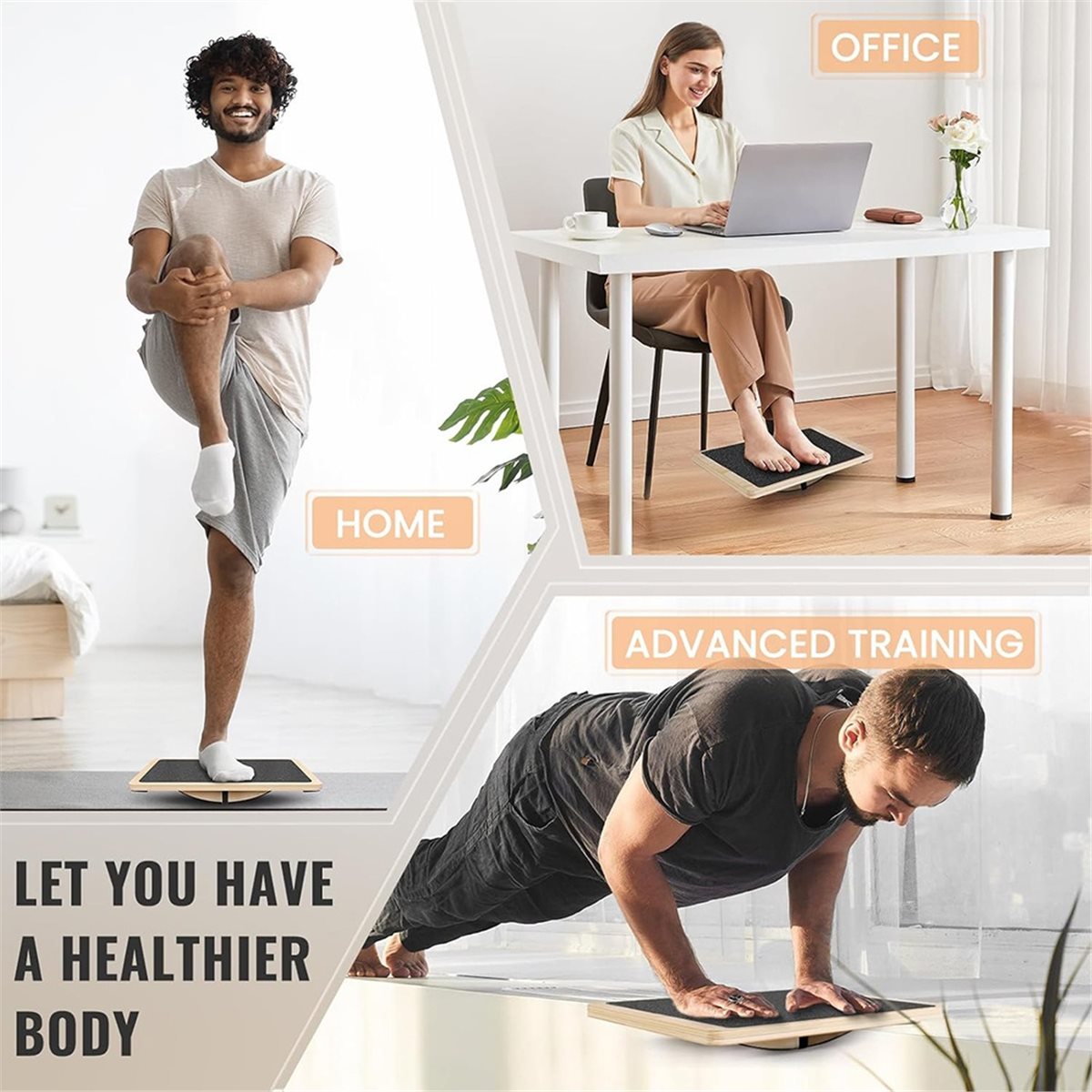 618 Mega Sale Papan Keseimbang - Balance Board Wobble ulasan dan harga