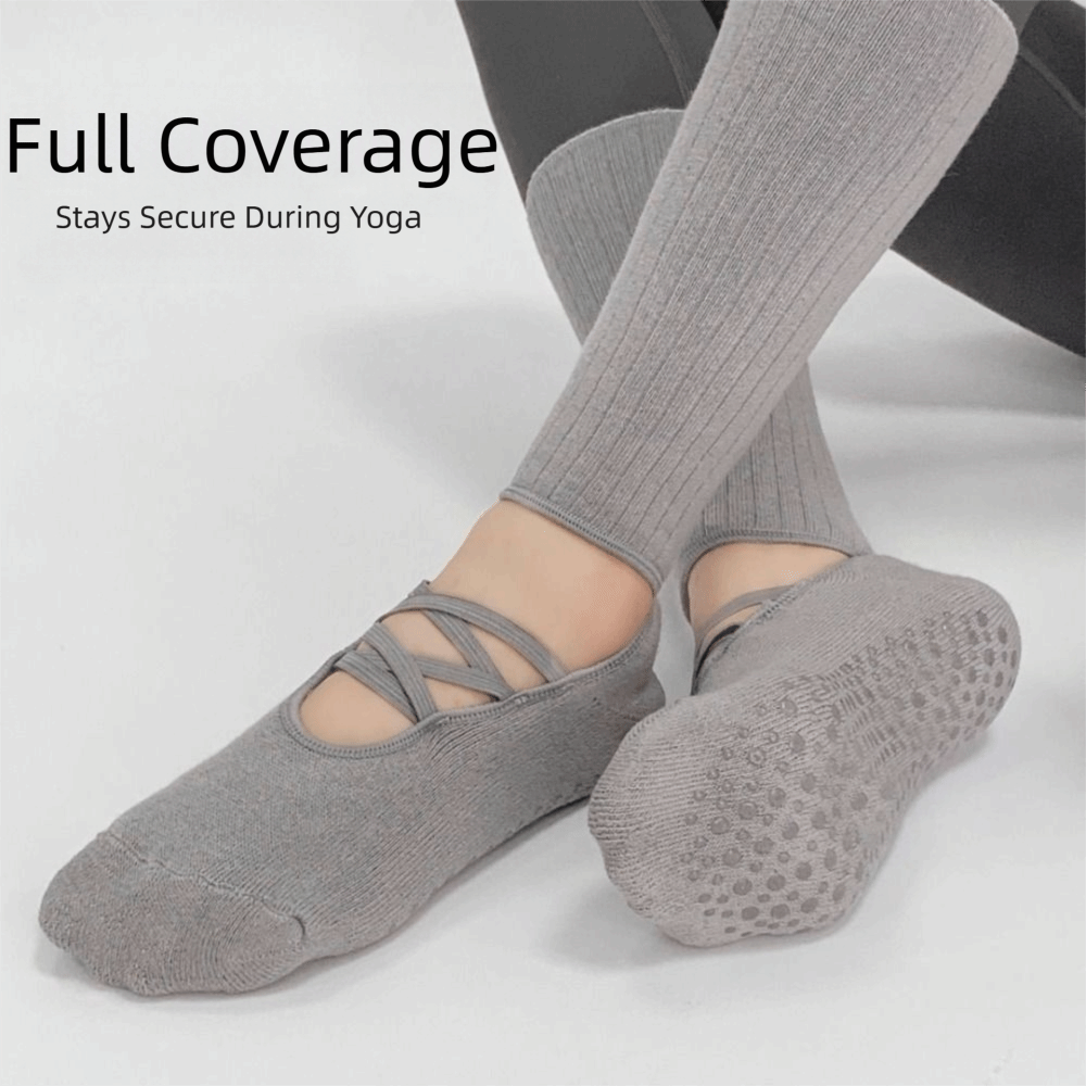 Kaos Kaki Pilates Bahan Bernap - Youtube Yoga Pilates ulasan dan harga