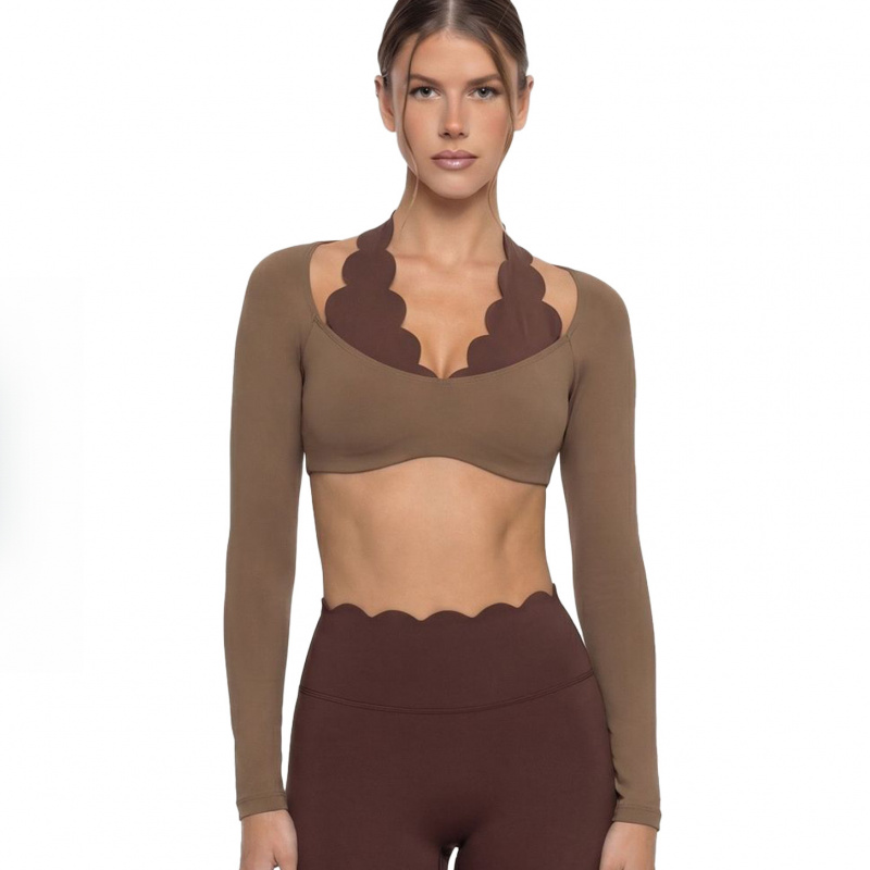 Baju Yoga Dua Potong Palsu Mod - Pilates Yoga Fit ulasan dan harga