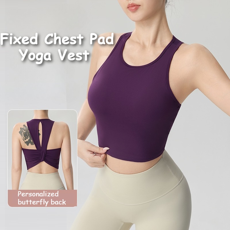 Rompi Lari dengan Bantalan Dad - Pilates Yoga Fit ulasan dan harga
