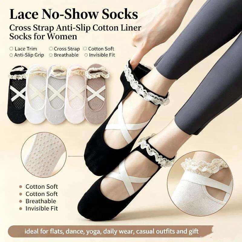 1 Pasang Kaus Kaki Pilates Ren - Pilates Yoga Ballet ulasan dan harga