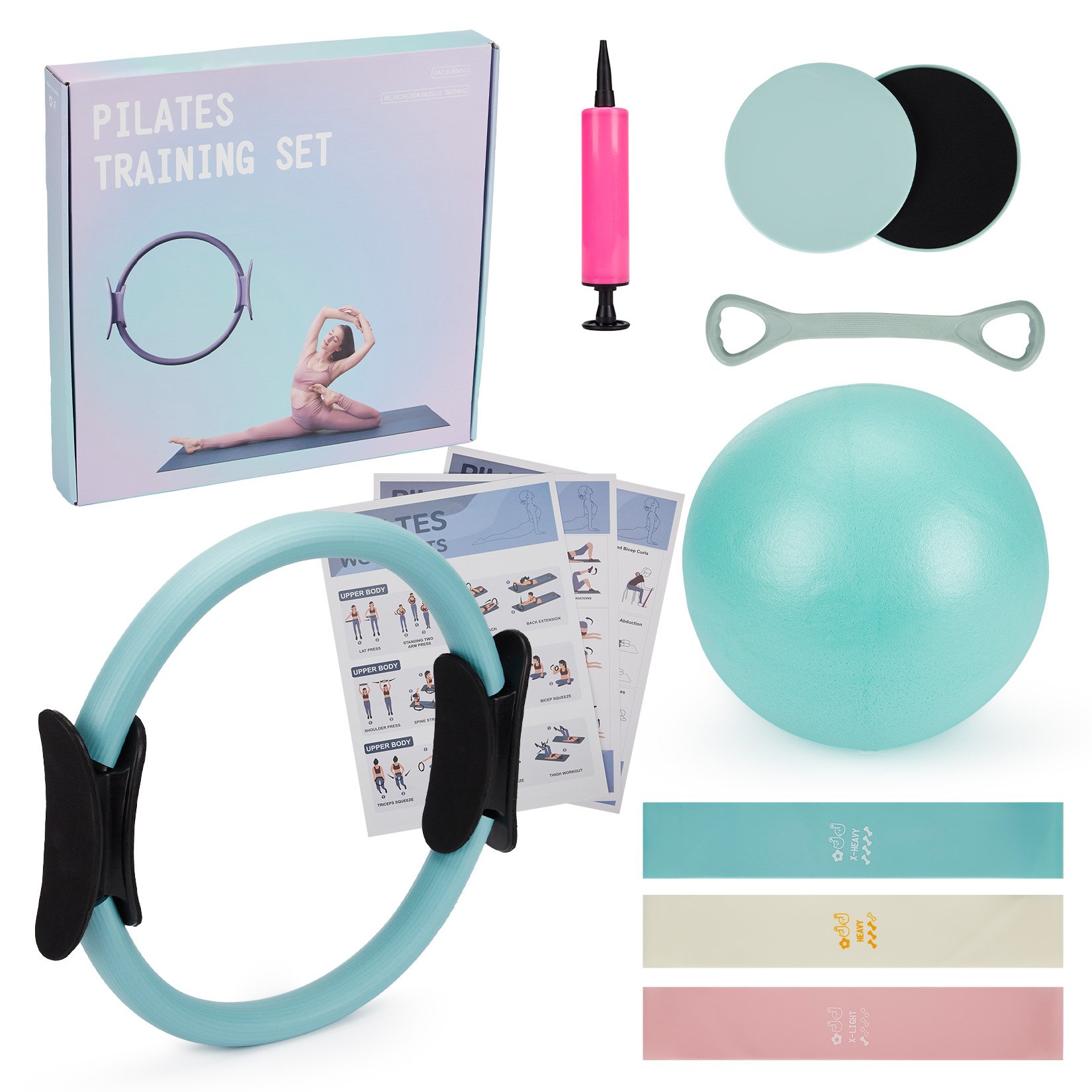 Set Latihan Pilates, Ring Pila - Pilates Yoga Tone ulasan dan harga