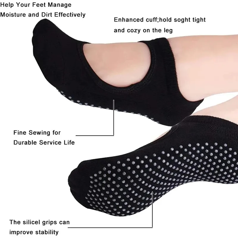 Kaus Kaki Yoga Kebugaran Anti  - Pilates Yoga Ballet ulasan dan harga